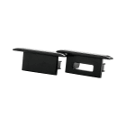 SG Armaturen - Endedeksel kit til sort innfelt for Stripline