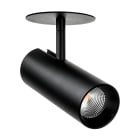SG Armaturen - TUBE MINI R SORT TW LEDDIM 2000-4000K, 13W, 620lm (@4000K), SDCM2, L90/B10 100000, KL II