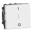 Legrand - Mosaic 2-pol bryter, 20 A 250 V, 2 moduler