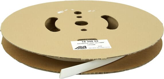 Melbye - Krympeslange Hvit 12,7-4mm