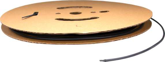 Melbye - Krympeslange Sort 3-1mm