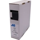 Melbye - Krympeslange Sort 19-6mm spoleboks 3m