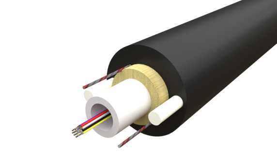 Melbye - 12F ADSS G657A1 UT 70m spenn ADSS 12X9/125 G657A1