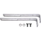 Melbye - Brakettsett f veggfeste (avst.5-15,5 cm)