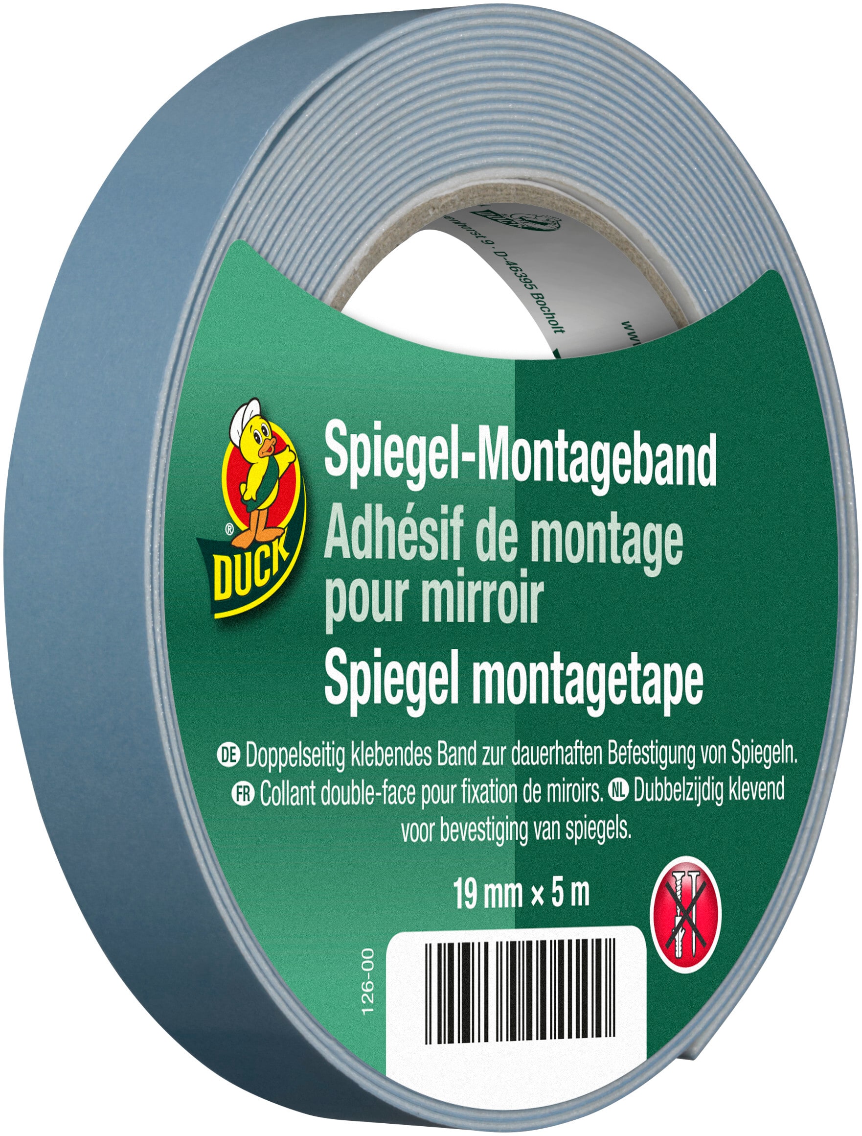 Duck - Duck Monteringstape for speil Gaffa tape Vix Tools