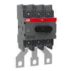 ABB Electrification - Lastskillebryter, OT125FLB3, 3P, 400V, 125A, Med utvidete tilkobl. på bunn