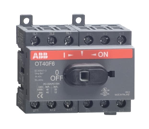ABB Electrification - Lastbryter OT40F6