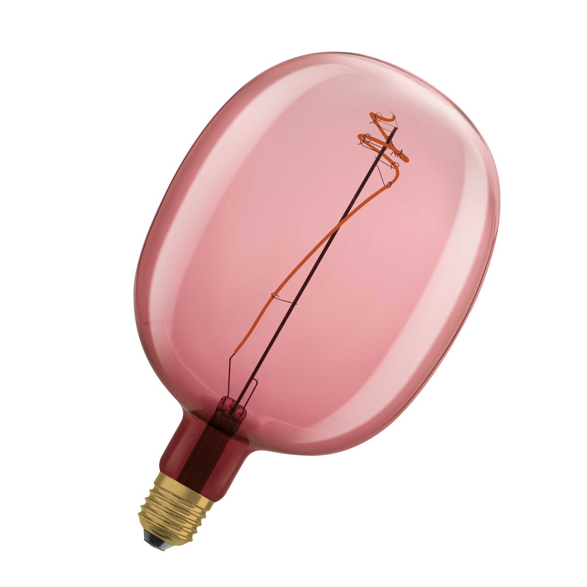 Ledvance - LED LYSPÆRE ballon 15 220lm, E27, 4,5W, 1600K, RA>80, Pink, DIM, IP20, Levetid L70 15000, 320°
