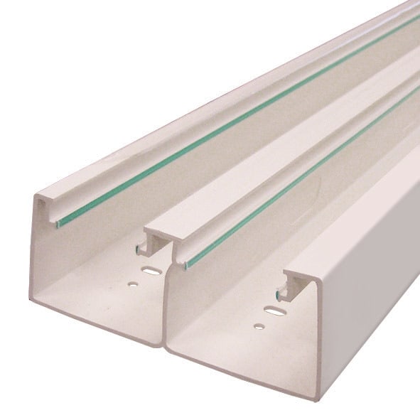 Maxeta - Logix 45 underdel, 130x50 Polarhvit 3 m