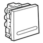 Legrand - Mosaic 1 veis imp. bryter. 6A-250V 2mod.
