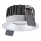 Ledvance - LED SPOT FIX 8W, 680lm, 3000K, RA>90, IP44/IP20, 36°, Power Select, Levetid L70 50000, DIM, Silver