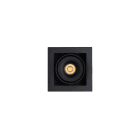 Q-Light - DORADO UNO 7W LED FIRK. SORT 500LM 2700K RA92 IP54 50000T
