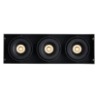 Q-Light - Stereos Trio 3x 7W 500lm 2700K - Sort