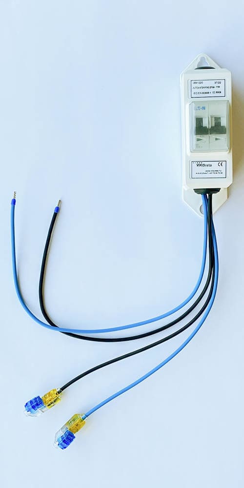 Vik Ørsta AS - ELQUICK SIKRING IP68 2P/10A/30MA-C