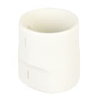 MP Bolagen - Endelokk Dou for slange Hvit MP-U075V