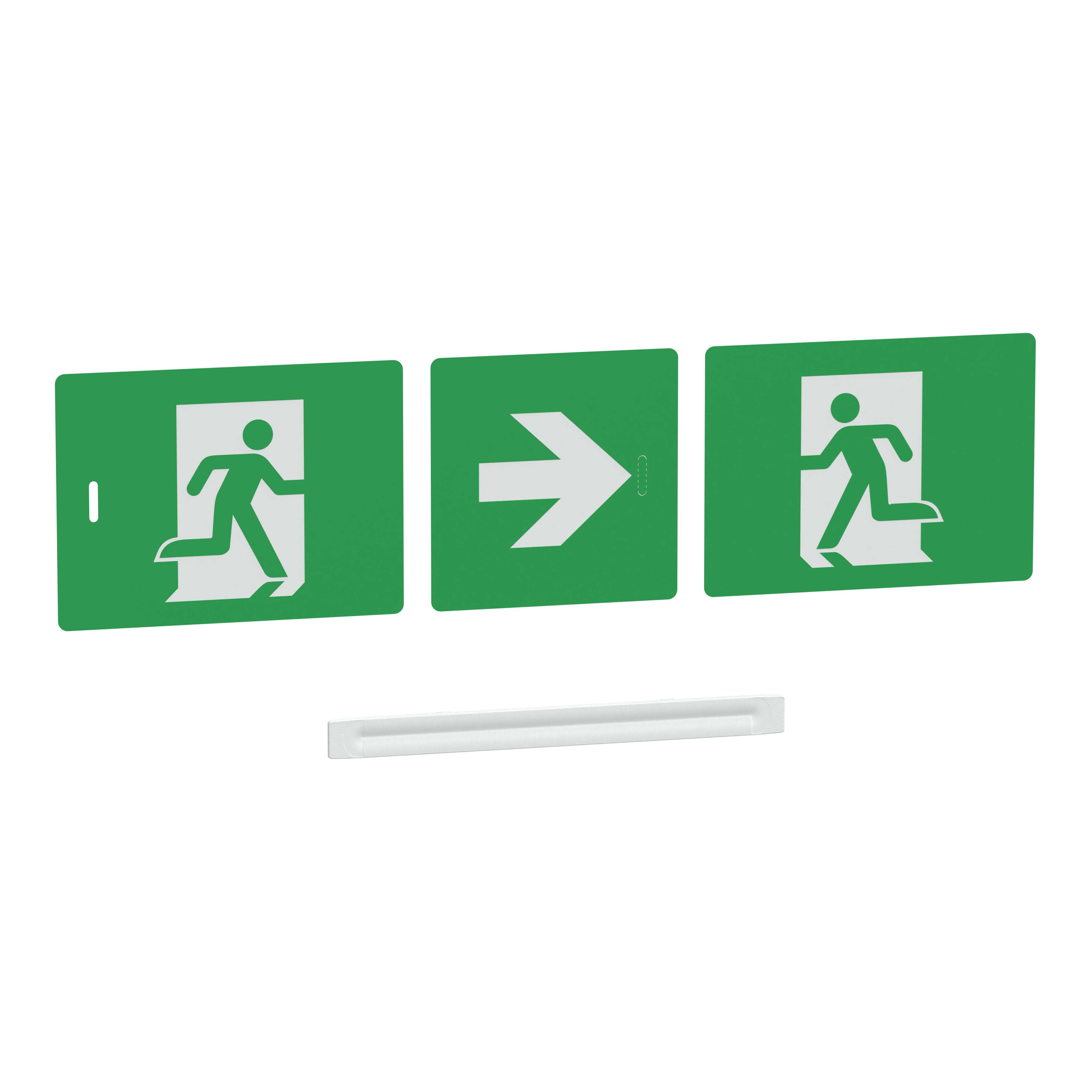 Schneider Electric - Light piktogramsett+LED linse Exiway Light nødlys markering