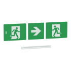 Schneider Electric - Light piktogramsett+LED linse Exiway Light nødlys markering