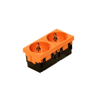 MP Bolagen - 230V dobbel f/gulvboks Orange UST45-O 2