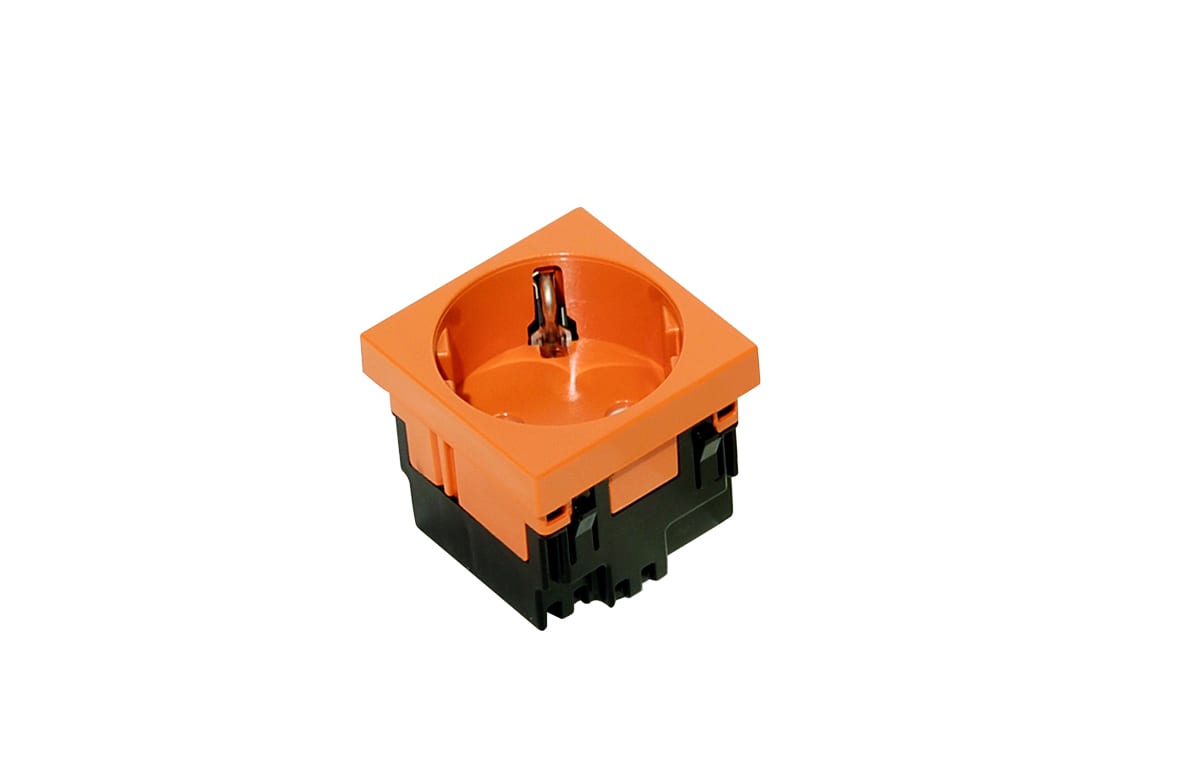 MP Bolagen - 230V enkel f/ gulvboks Orange UST45-O 1