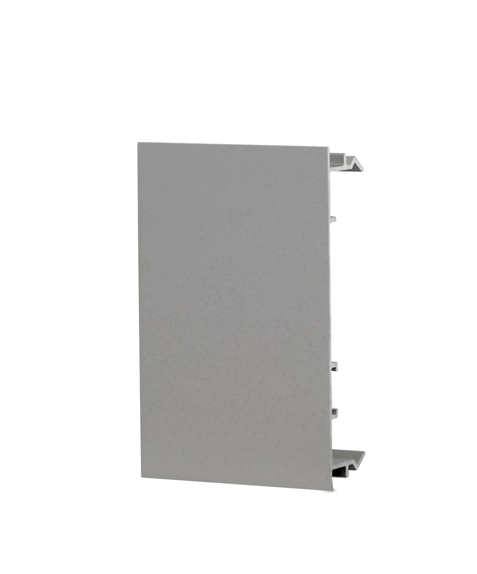 Elis Elektro AS - Front 80x19mm 50mm Al/Natur TB80-1/50