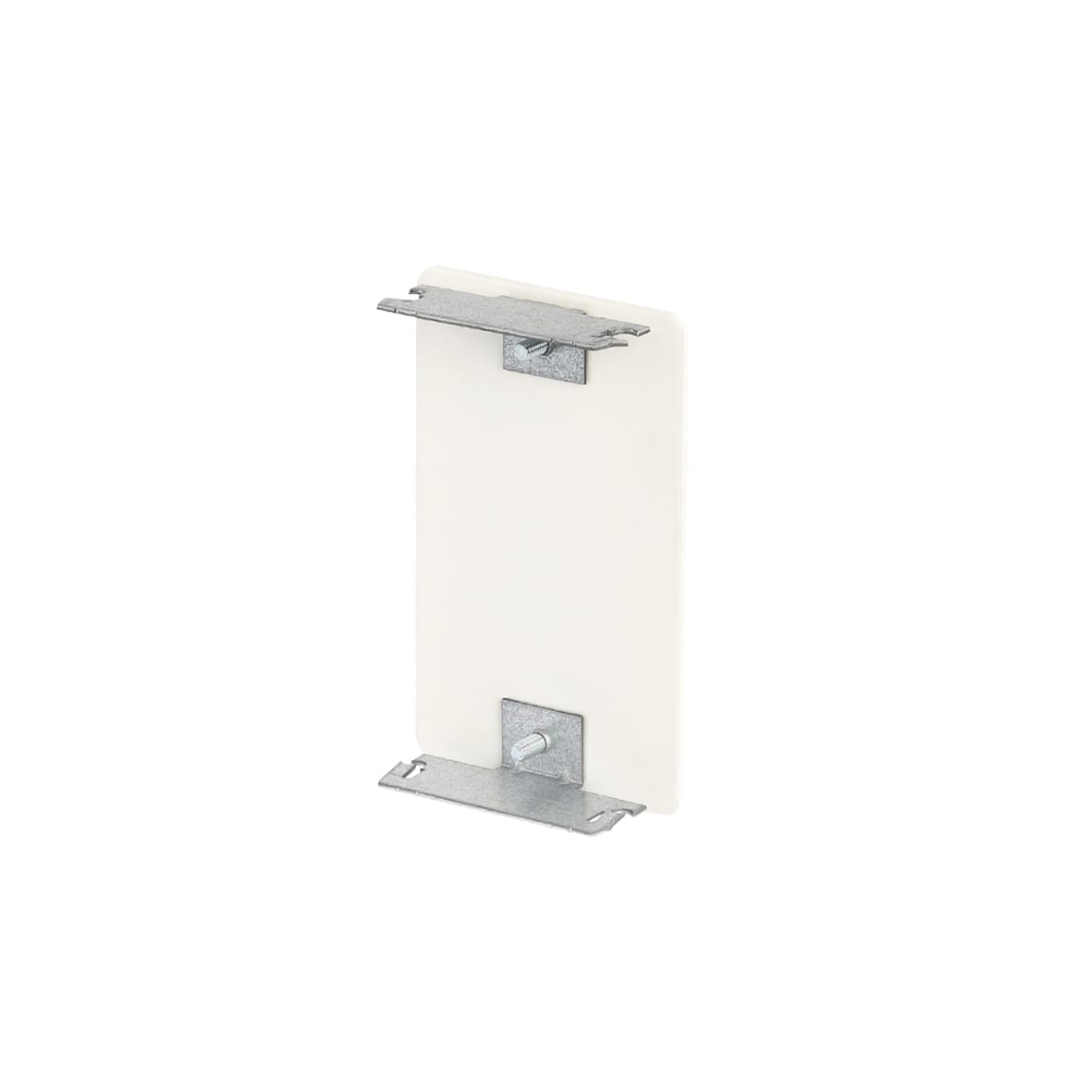 Elis Elektro AS - Endestykke 100x65mm Al/Hvit TBP100-3