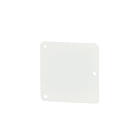 Elis Elektro AS - Endestykke 65x65mm Al/Hvit TBD65-3