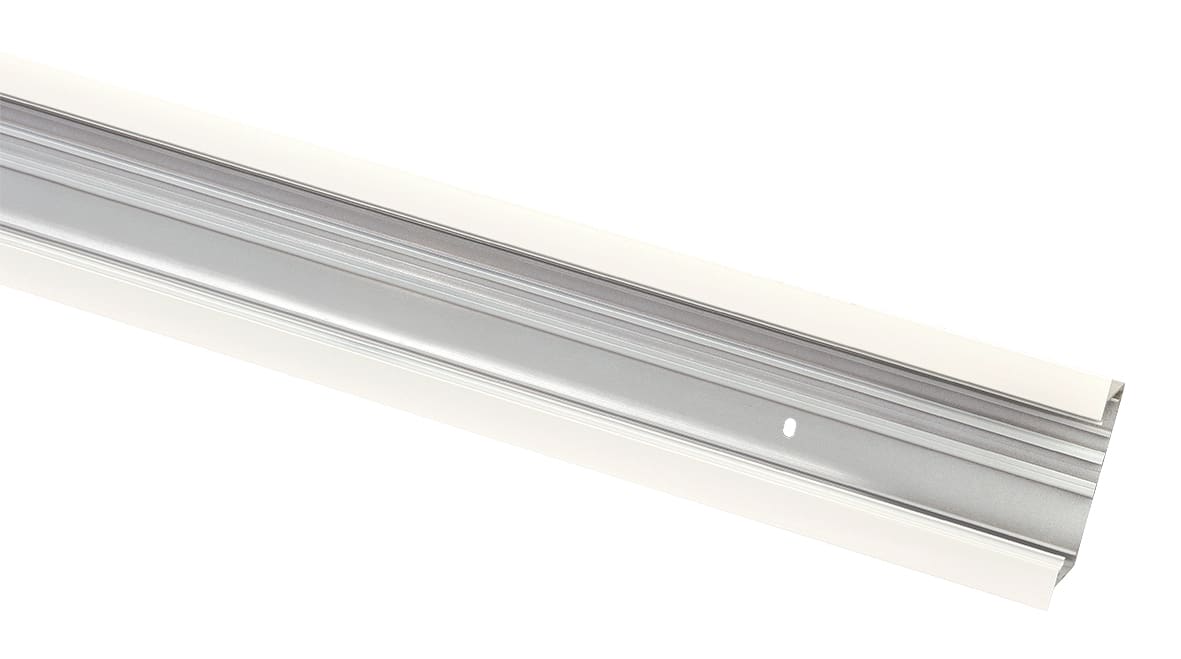 Elis Elektro AS - Innfelt kanal 125x65 Al/Hvit 3m TB 1032-3
