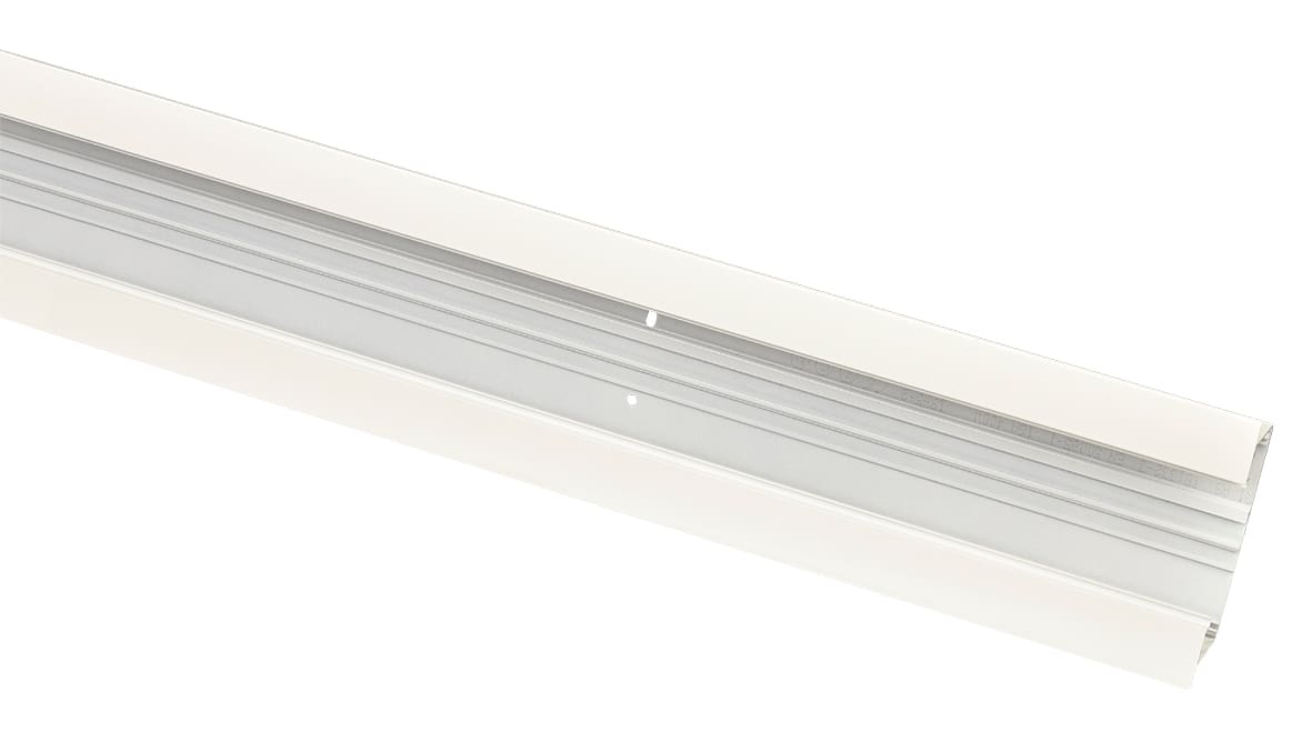 MP Bolagen - Innfelt kanal 148x65 Al/Hvit 3m TB 1332-3