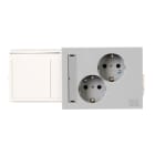 Elis Elektro AS - Uttakssett 2D-1 data/grå Duct-2D-1
