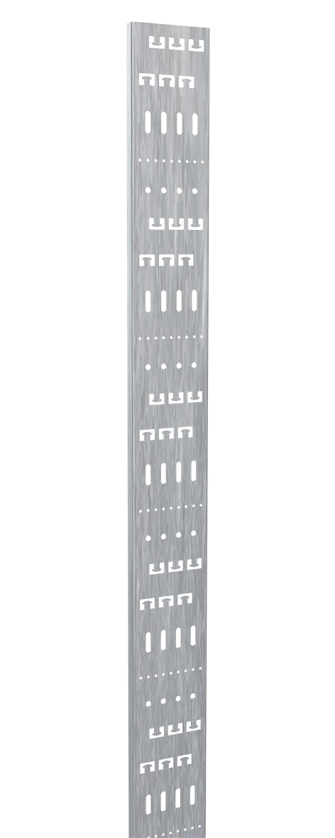 MP Bolagen - Montasjerenne 100mm Alus L=2m MP-823AZ