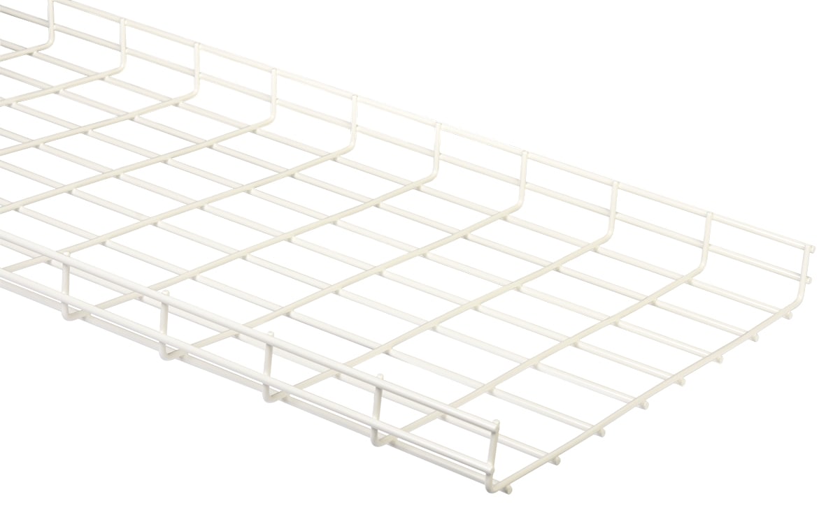 MP Bolagen - Gitterbane 500 Hvit L=2,5m MP-726V