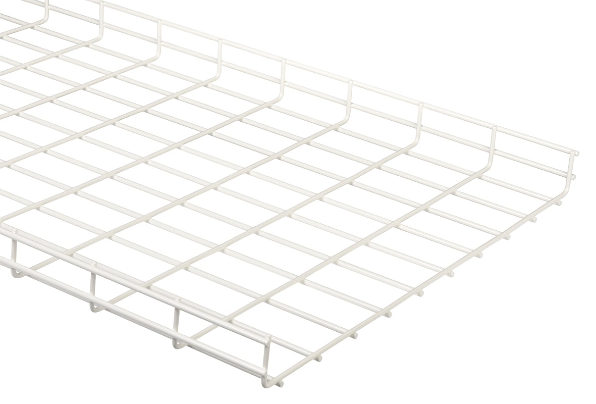 MP Bolagen - Gitterbane 600 Hvit L=2,5m MP-727V