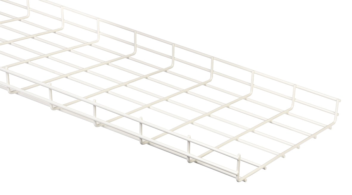 MP Bolagen - Gitterbane 400 Hvit L=2,5m MP-725V