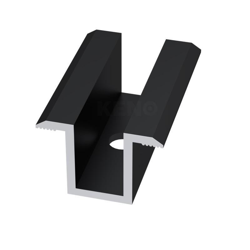 Keno Energy AS - Universal mellomklemme sort K-05-ACZ