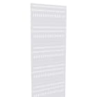 MP Bolagen - Montasjerenne 400mm Hvit L=2m MP-827V