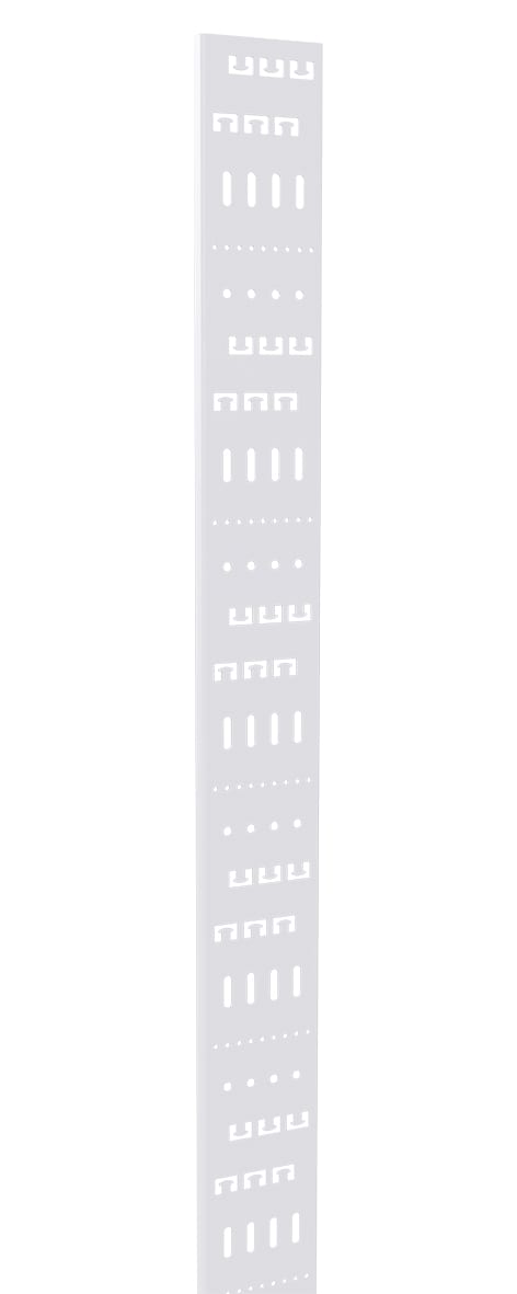MP Bolagen - Montasjerenne 100mm Hvit L=2m MP-823V