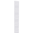 MP Bolagen - Montasjerenne 150mm Hvit L=2m MP-824V
