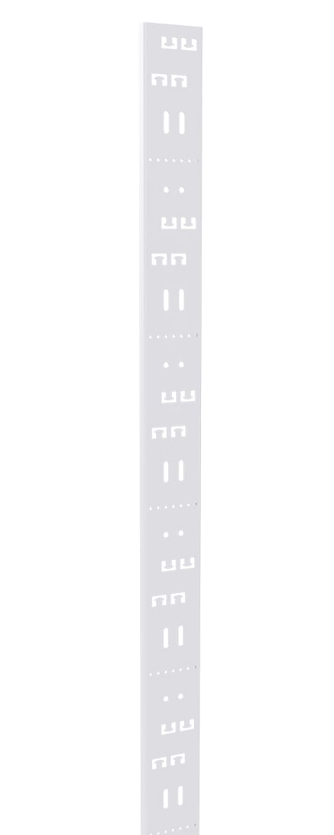 MP Bolagen - Montasjerenne 75mm Hvit L=2m MP-822V