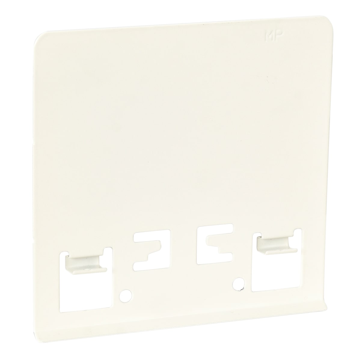 MP Bolagen - Festeplate baner uten hull Hvit MP-952V