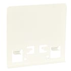 MP Bolagen - Festeplate baner uten hull Hvit MP-952V