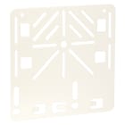 MP Bolagen - Festeplate 180x175 m/hull Hvit MP-112V