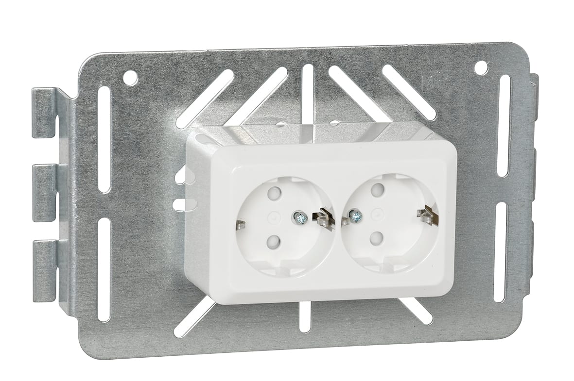 MP Bolagen - Festeplate m/koblingsboks IP21 MP-739SF