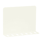 MP Bolagen - Festeplate vinkel Hvit MP-298V