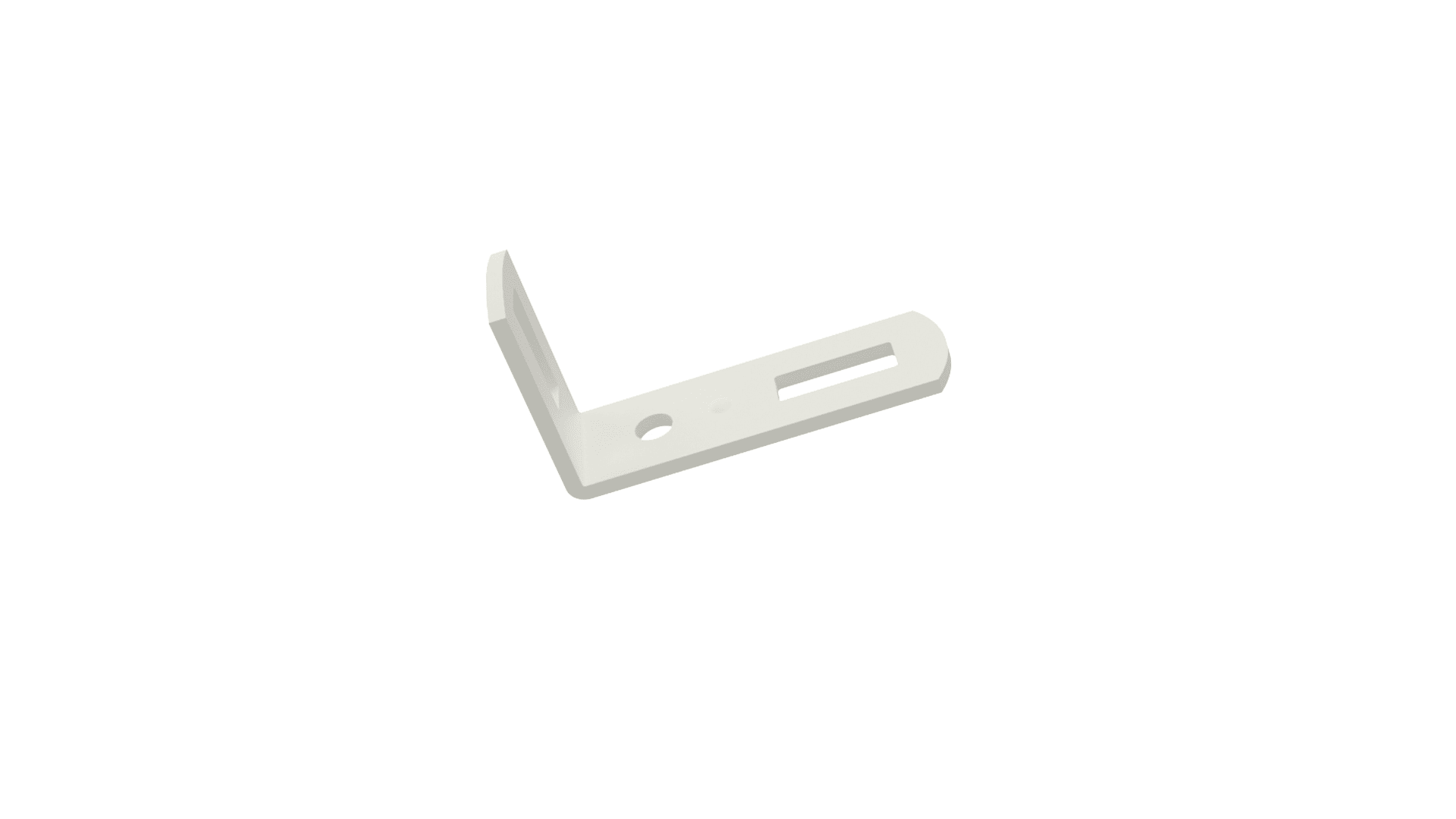 MP Bolagen - Vinkelfeste 55x90mm Hvit MP-900V