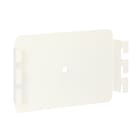 MP Bolagen - Festeplate gitterb u/hull Hvit MP-738V