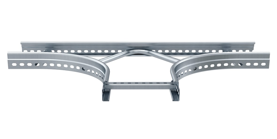 MP Bolagen - T-Avgrening 200mm Hvit MP-132V