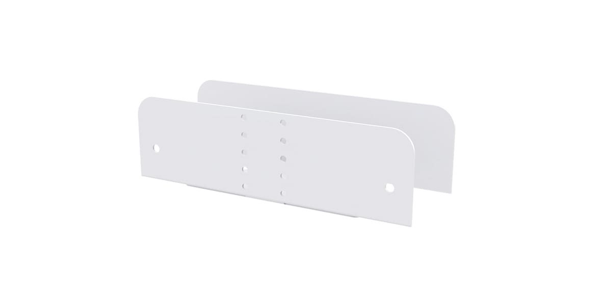 MP Bolagen - Regulerbar sving 100mm Hvit MP-423V