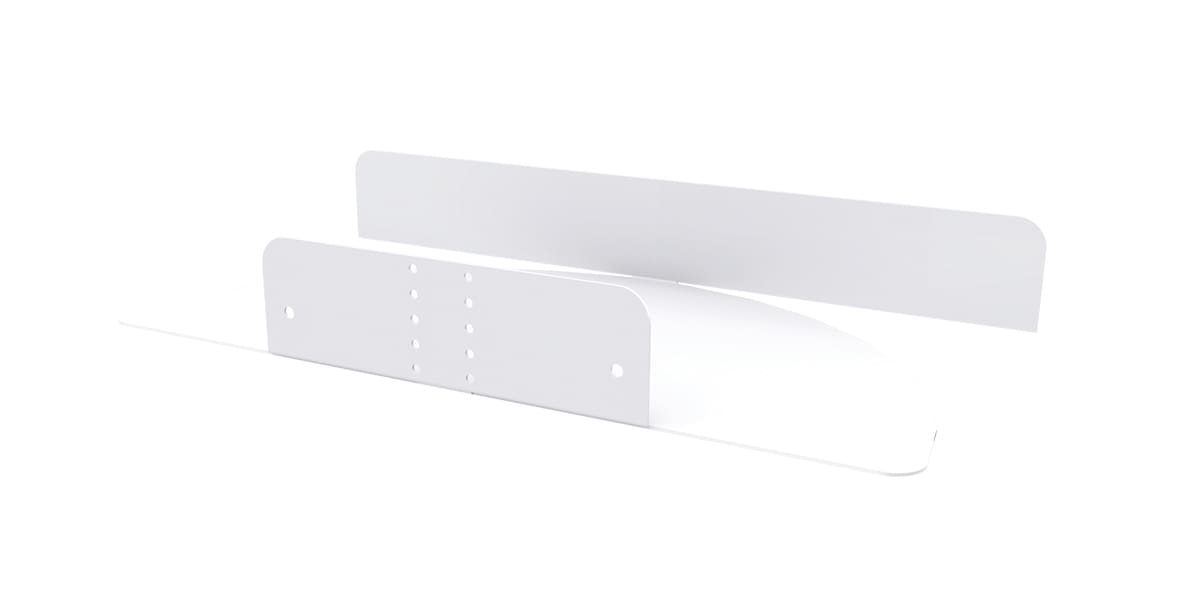 MP Bolagen - Regulerbar sving 300mm Hvit MP-453V