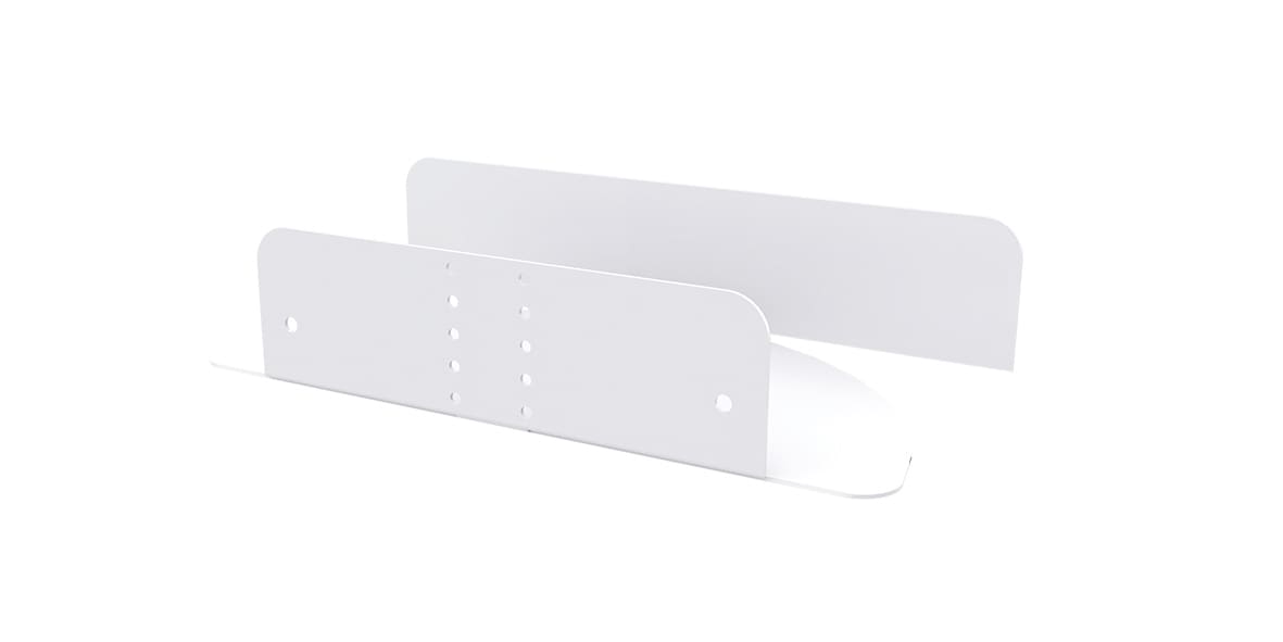 MP Bolagen - Regulerbar sving 150mm Hvit MP-433V
