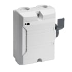 ABB Electrification - Sikkerhetsbryter, BWS316WFTPN, 3P, 400V, 16A, 7.5kW, Plastkapsling, IP54, Hvit, Sidebetjent, 1NO